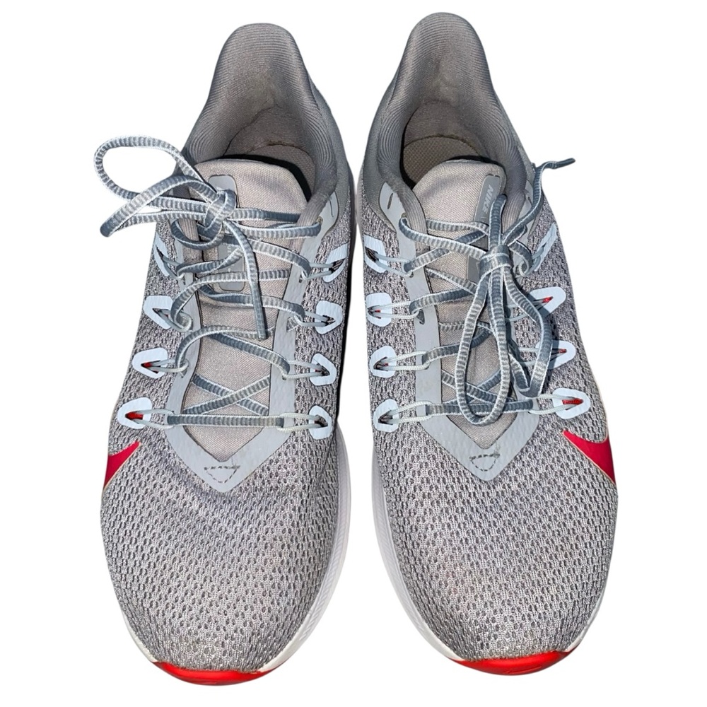 Nike Quest 2 Running Athletic Shoes Size 7 Gray and Pink Breathable Cushion - Picture 3 of 15